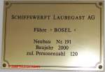 elbe/5479/weitere-fotos-bosel-2000---werft-schild Weitere Fotos: 'BOSEL' (2000) - Werft-Schild 