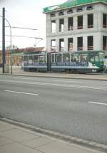 Stra�enbahn in Potsdam.