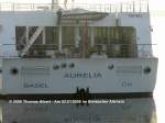 Weitere Fotos:  AURELIA  (2006) - Heckansicht mit Heimathafen und Schiffsnummer
