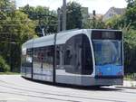 Siemens Combino NF6 Nr.41  Albrecht Berblinger  der Stadtwerke Ulm in Ulm.